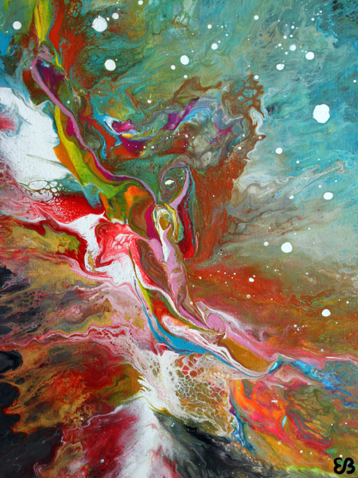 Peinture d'Eliora Bousquet - Quintessence (1709)