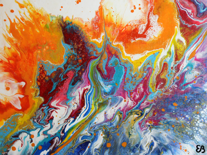 Peinture d'Eliora Bousquet - Quintessence (1711)