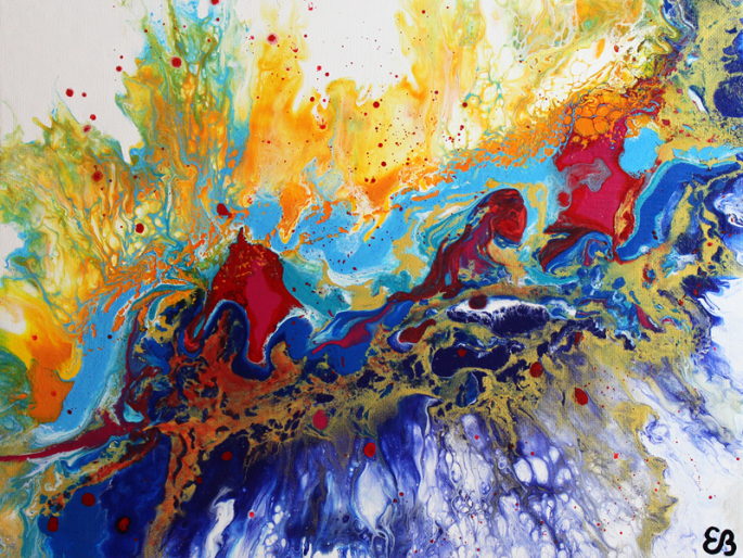 Peinture d'Eliora Bousquet - Quintessence (1718)
