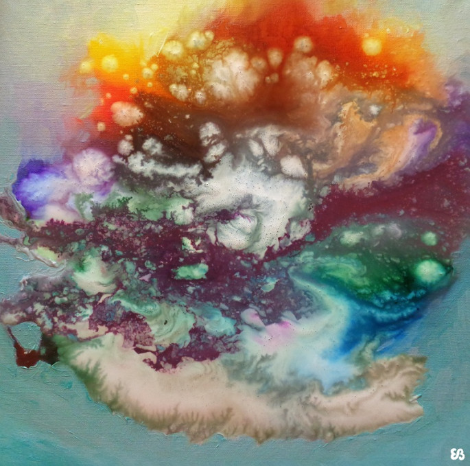 Peinture d'Eliora Bousquet - Via Coeli (16)
